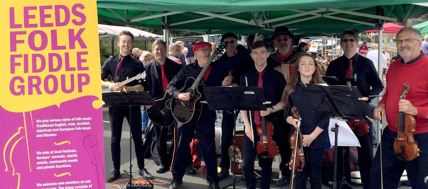student taking violin lesson in Leeds